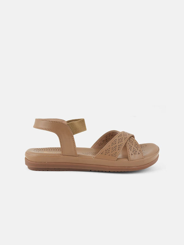 The Roadster Lifestyle Co Women Textured Open Toe Flats