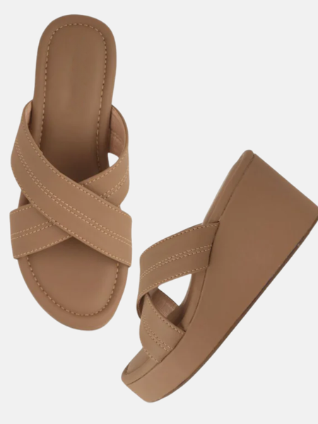 Mast & Harbour Women Wedge Sandals