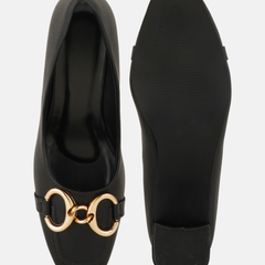 SheTop Black Party Heels