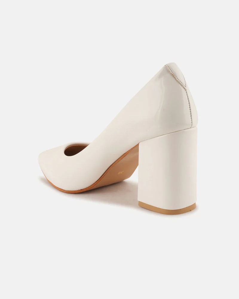 Shetop Solid Pumps with Block