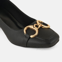 SheTop Black Party Heels