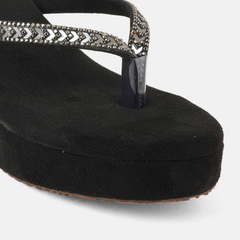 SheTop Black Party Heels