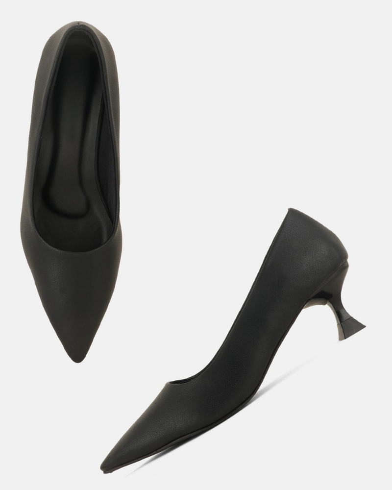 SheTop Black Party Heels