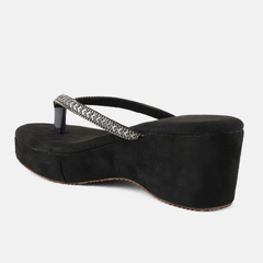 SheTop Black Party Heels