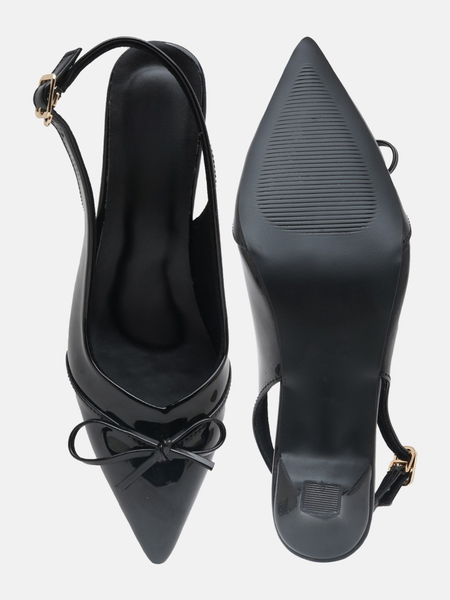 Shetop Black Party Heels