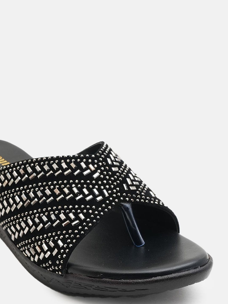 Anouk Women Embellished Flatform Heel Sandals