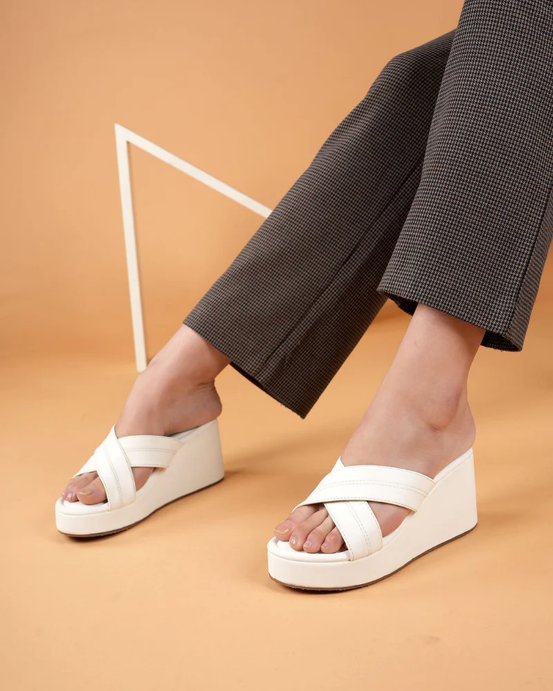 Mast & Harbour Party Wedge Sandals