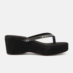 SheTop Black Party Heels