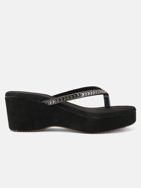SheTop Black Party Heels