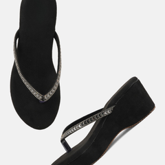 SheTop Black Party Heels