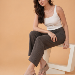 SheTop Beige Party Heels