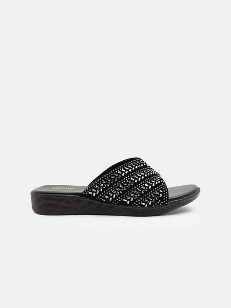 Anouk Women Embellished Flatform Heel Sandals