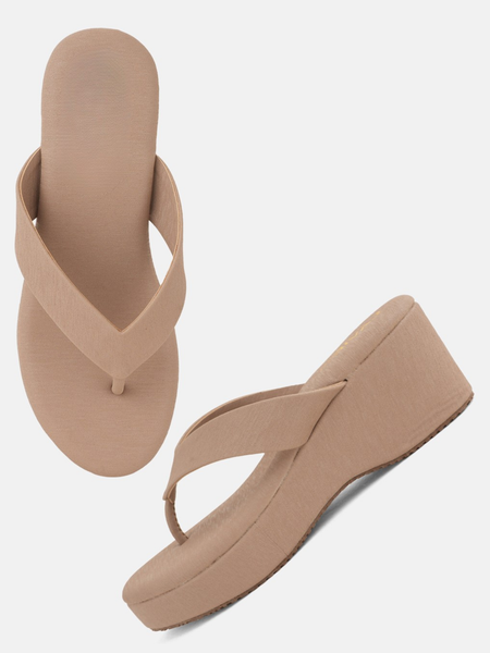 SheTop Beige Party Heels