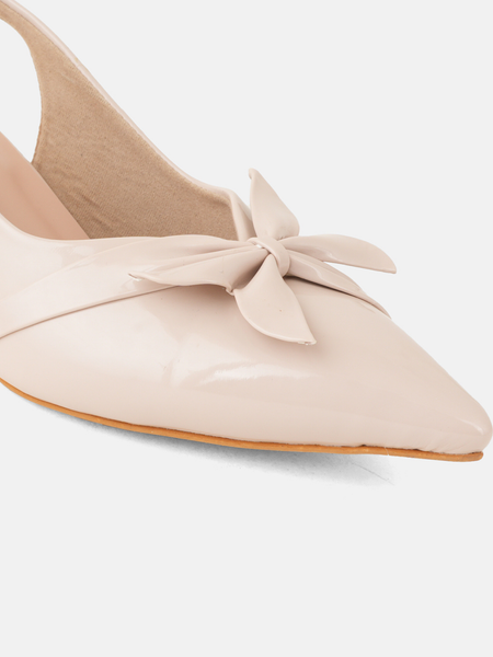 SheTop Beige Party Heels