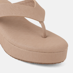 SheTop Beige Party Heels