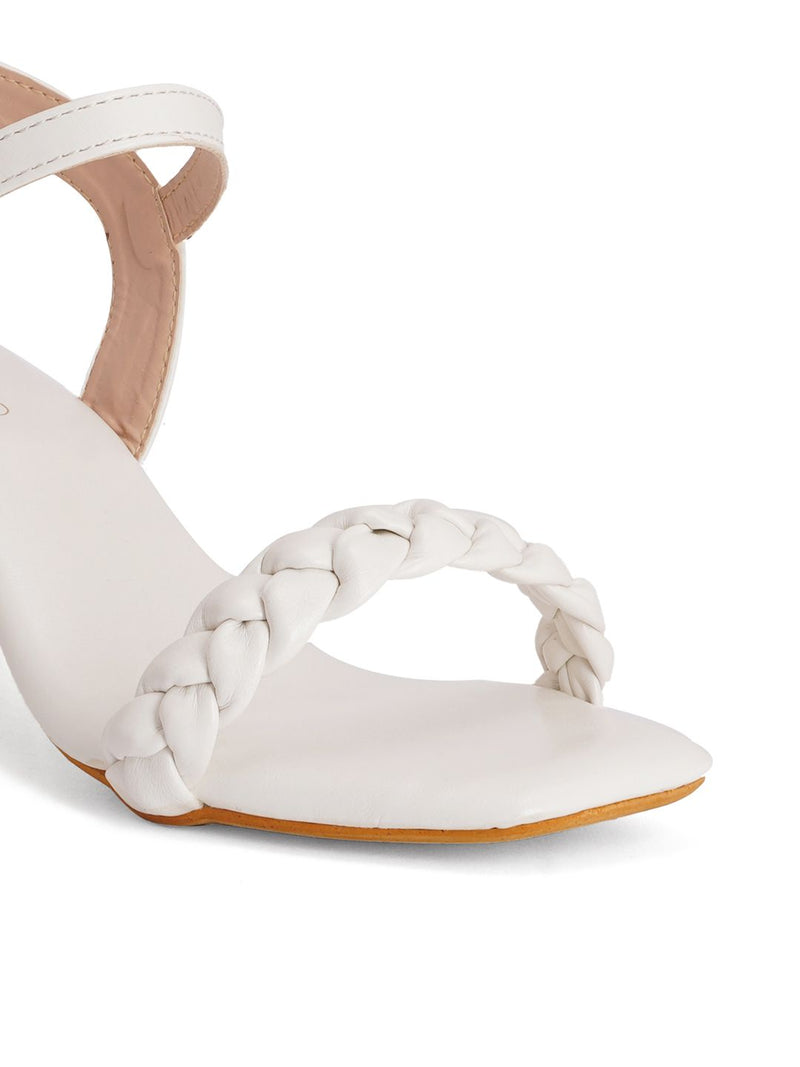 Mast & Harbour Women Open Toe Block Heeled Sandals