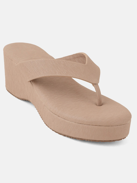 SheTop Beige Party Heels