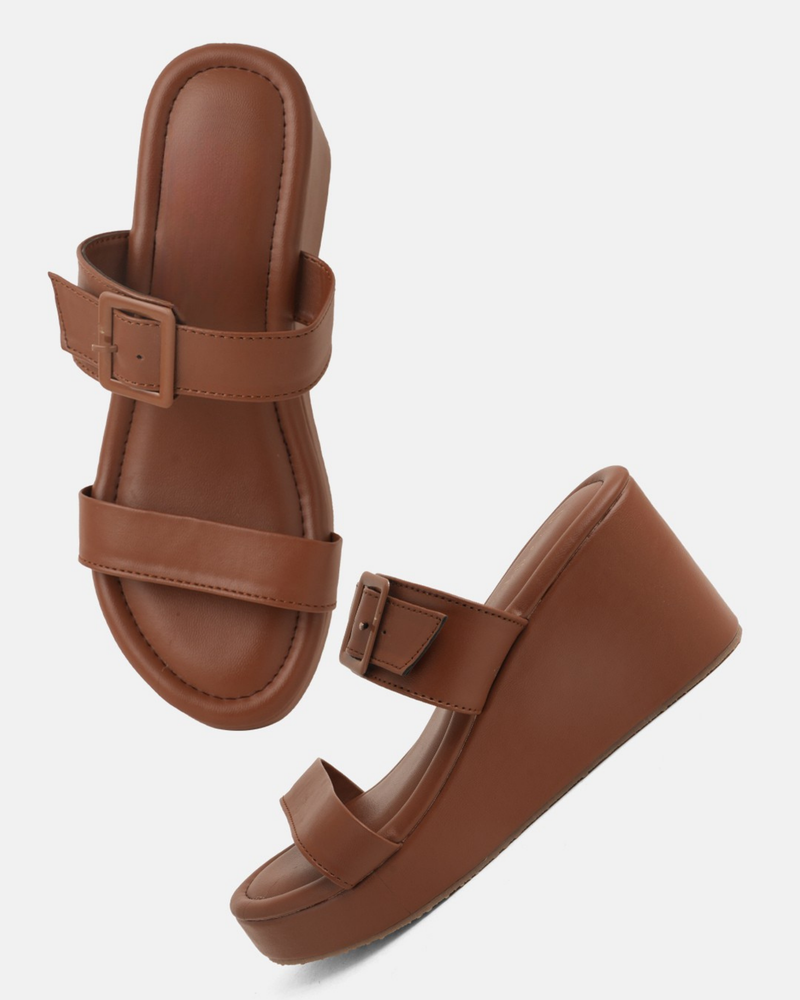Mast & Harbour Brown Party Heels