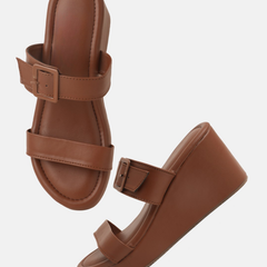 Mast & Harbour Brown Party Heels