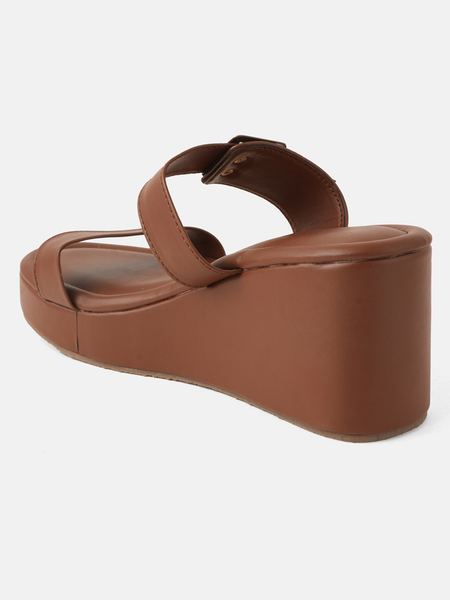 Mast & Harbour Brown Party Heels