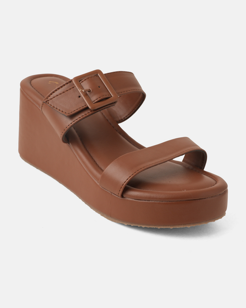 Mast & Harbour Brown Party Heels