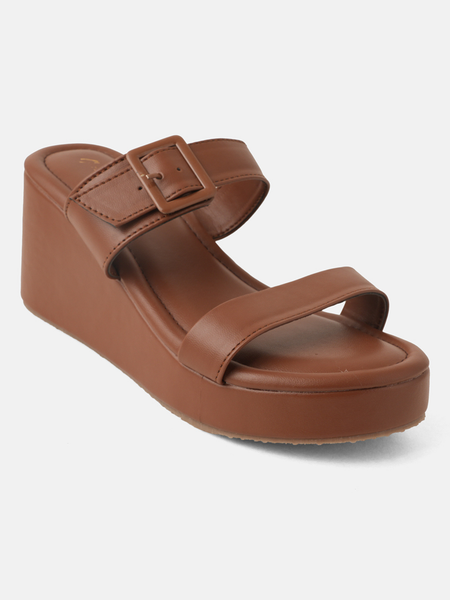Mast & Harbour Brown Party Heels