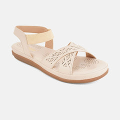 Roadster Women Textured Party Open Toe Flats