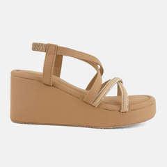 Mast & Harbour Beige Party Heels