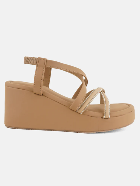 Mast & Harbour Beige Party Heels