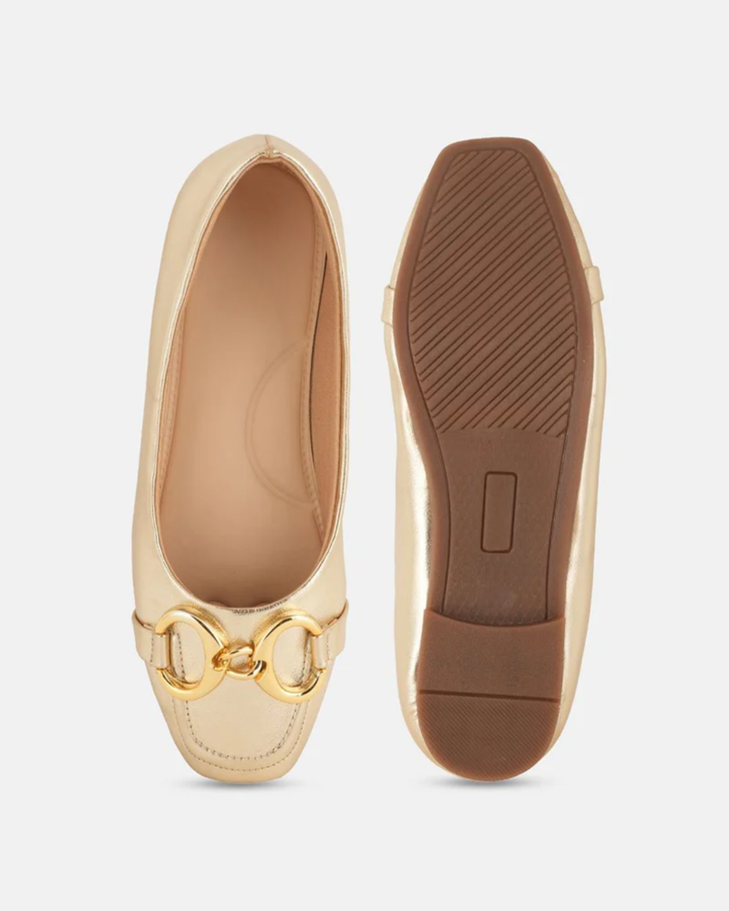 Shetop Women Party Mojaris with Buckles Flats