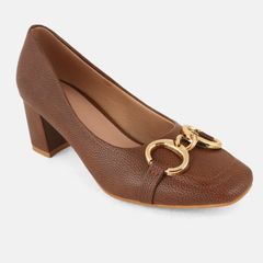 Shetop Tan Party Heels