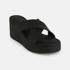 Mast & Harbour Women Party Wedge Sandals
