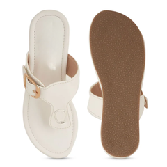 Mast & Harbour Women Wedge Sandals with Buckles