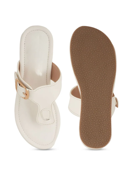Mast & Harbour Women Wedge Sandals with Buckles