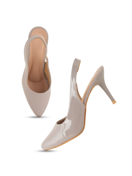 Shetop Women Pointed Toe Party Kitten Heel Pumps