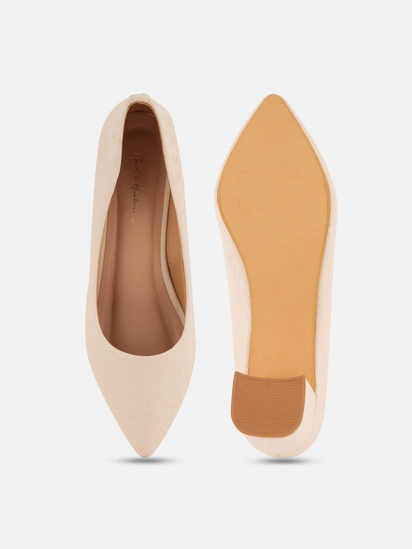 Mast & Harbour Textured Block Heel Pumps