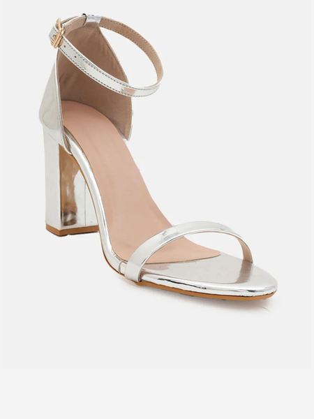 Shetop Women Open Toe Block Heel Sandals