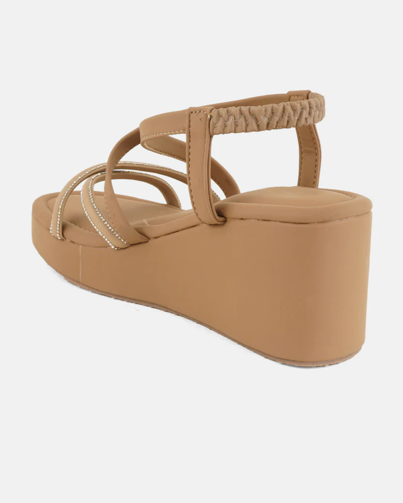 Mast & Harbour Beige Party Heels
