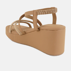 Mast & Harbour Beige Party Heels