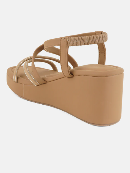 Mast & Harbour Beige Party Heels