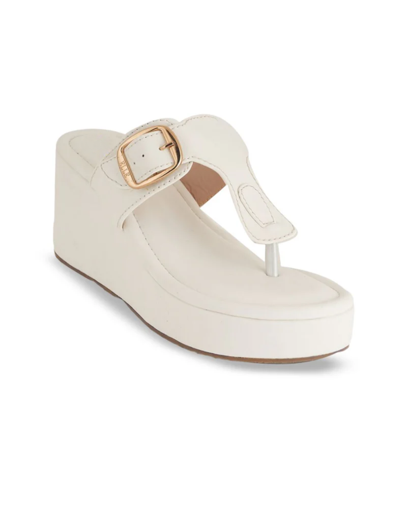 Mast & Harbour Women Wedge Sandals with Buckles