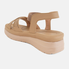 Mast & Harbour Beige Party Heels