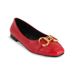 Shetop Women Synthetic Mojaris with Buckles Flats