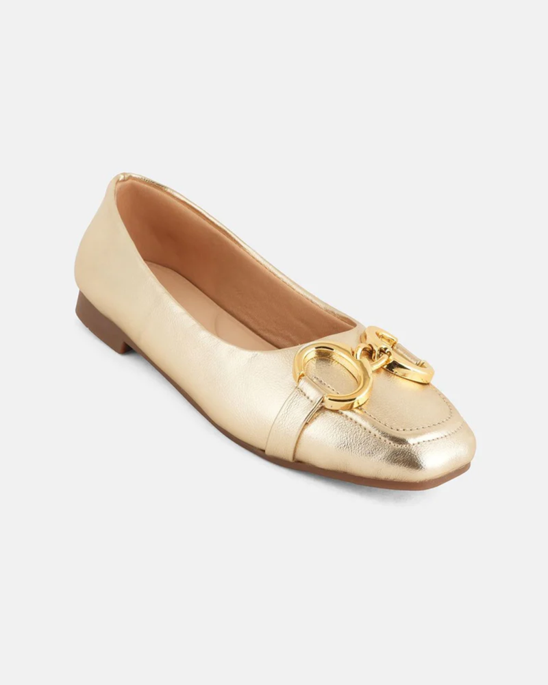 Shetop Women Party Mojaris with Buckles Flats