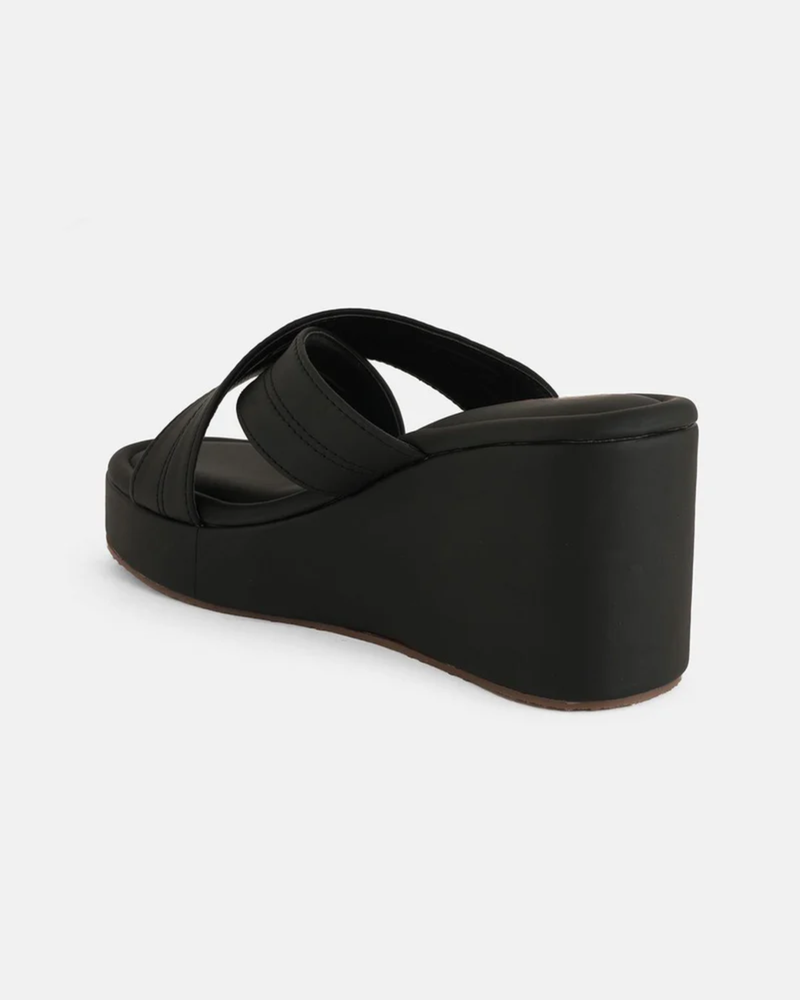 Mast & Harbour Women Party Wedge Sandals