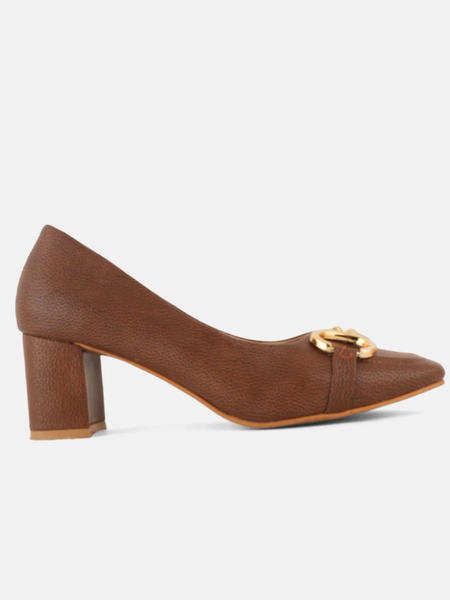 Shetop Tan Party Heels