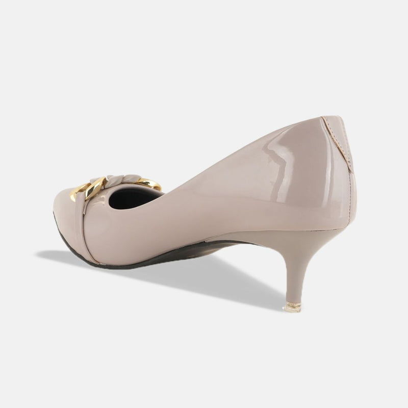 Mast & Harbour Women Party Slim Heeled Pumps with Western - Embellished