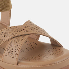 The Roadster Lifestyle Co Women Textured Open Toe Flats