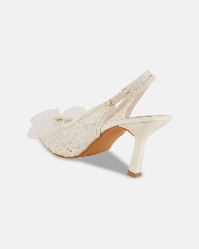 Shetop Women Kitten Heels Sandals with Bows