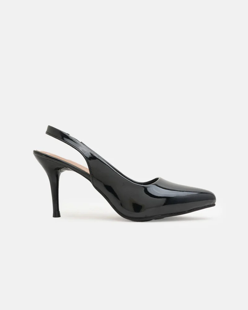 Shetop Women Pointed Toe Kitten Pumps